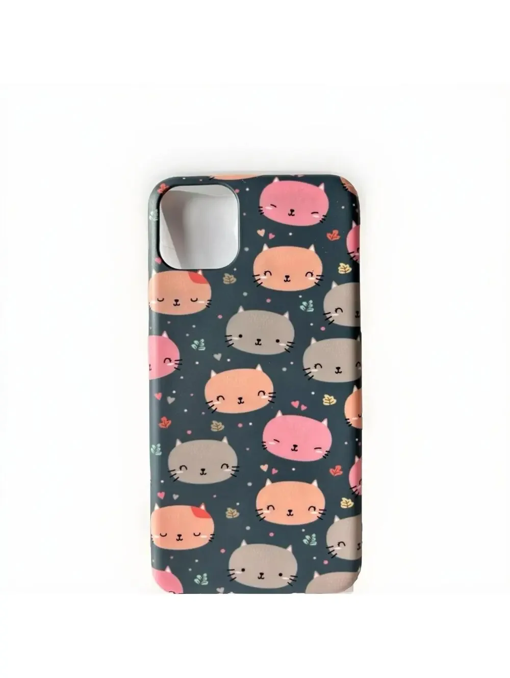 iPhone 11 Pro Max Case with Colorful Cat Design, Protective Cell Phone Cover,new